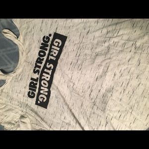 Girl strong tee
